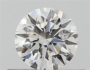 Picture of Natural Diamond 0.40 Carats, Round with Excellent Cut, G Color, VS1 Clarity and Certified by GIA