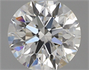 Natural Diamond 0.40 Carats, Round with Excellent Cut, I Color, IF Clarity and Certified by GIA