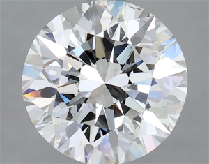 Picture of Natural Diamond 2.00 Carats, Round with Very Good Cut, F Color, VS2 Clarity and Certified by GIA