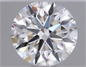 Natural Diamond 0.42 Carats, Round with Excellent Cut, H Color, SI1 Clarity and Certified by GIA