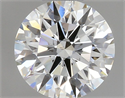 Natural Diamond 0.42 Carats, Round with Excellent Cut, I Color, SI1 Clarity and Certified by GIA