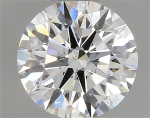 Picture of Natural Diamond 0.42 Carats, Round with Excellent Cut, I Color, SI1 Clarity and Certified by GIA