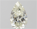 Natural Diamond 1.00 Carats, Pear with  Cut, I Color, VS1 Clarity and Certified by IGI