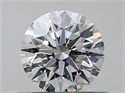 Natural Diamond 0.40 Carats, Round with Excellent Cut, F Color, SI2 Clarity and Certified by GIA