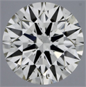 Natural Diamond 0.41 Carats, Round with Excellent Cut, I Color, SI1 Clarity and Certified by GIA