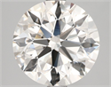 Natural Diamond 2.83 Carats, Round with Excellent Cut, J Color, VS1 Clarity and Certified by IGI