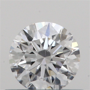 Picture of Natural Diamond 0.43 Carats, Round with Excellent Cut, F Color, SI1 Clarity and Certified by GIA