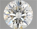 Natural Diamond 0.55 Carats, Round with Excellent Cut, I Color, VS1 Clarity and Certified by IGI