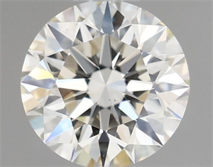 Picture of Natural Diamond 0.55 Carats, Round with Excellent Cut, I Color, VS1 Clarity and Certified by IGI