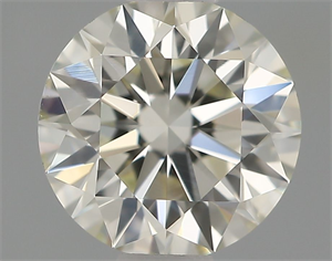 Picture of Natural Diamond 0.55 Carats, Round with Excellent Cut, I Color, VS2 Clarity and Certified by IGI