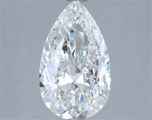 Picture of Natural Diamond 2.68 Carats, Pear with  Cut, H Color, SI1 Clarity and Certified by IGI