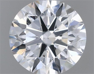 Picture of Natural Diamond 0.40 Carats, Round with Excellent Cut, I Color, VS1 Clarity and Certified by GIA