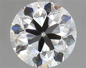 Picture of Natural Diamond 2.00 Carats, Round with Very Good Cut, G Color, VS2 Clarity and Certified by GIA