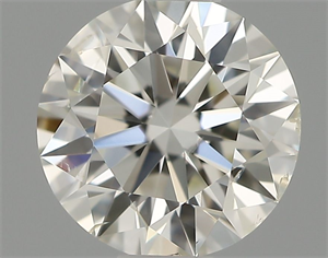 Picture of Natural Diamond 0.50 Carats, Round with Excellent Cut, H Color, SI1 Clarity and Certified by IGI