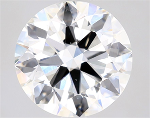 Picture of Natural Diamond 2.50 Carats, Round with Excellent Cut, I Color, VS1 Clarity and Certified by GIA