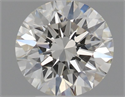 Natural Diamond 0.50 Carats, Round with Excellent Cut, J Color, VS2 Clarity and Certified by GIA