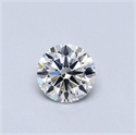 Natural Diamond 0.40 Carats, Round with Excellent Cut, I Color, VS1 Clarity and Certified by GIA