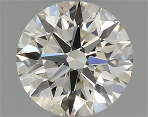 Picture of Natural Diamond 0.51 Carats, Round with Excellent Cut, I Color, VS1 Clarity and Certified by IGI