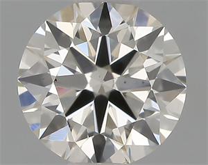 Picture of Natural Diamond 0.47 Carats, Round with Excellent Cut, I Color, VS2 Clarity and Certified by IGI