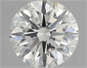 Natural Diamond 2.02 Carats, Round with Excellent Cut, J Color, VS1 Clarity and Certified by GIA