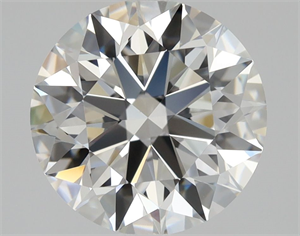 Picture of Natural Diamond 1.64 Carats, Round with Excellent Cut, E Color, VVS2 Clarity and Certified by GIA