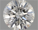 Natural Diamond 0.45 Carats, Round with Excellent Cut, I Color, VS2 Clarity and Certified by GIA