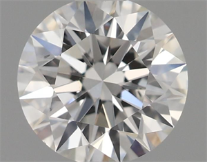 Picture of Natural Diamond 0.45 Carats, Round with Excellent Cut, I Color, VS2 Clarity and Certified by GIA