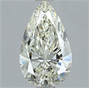 Natural Diamond 1.72 Carats, Pear with  Cut, J Color, VS1 Clarity and Certified by IGI