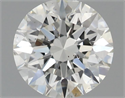 Natural Diamond 0.55 Carats, Round with Excellent Cut, I Color, SI1 Clarity and Certified by GIA