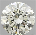 Natural Diamond 0.40 Carats, Round with Very Good Cut, J Color, VVS1 Clarity and Certified by IGI