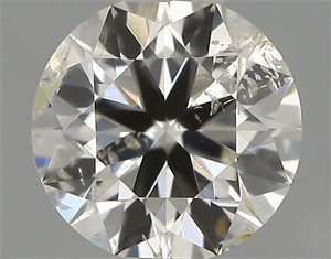 Picture of Natural Diamond 0.40 Carats, Round with Very Good Cut, H Color, SI2 Clarity and Certified by IGI