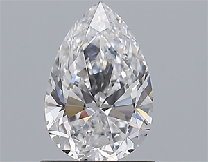 Picture of Natural Diamond 1.00 Carats, Pear with  Cut, D Color, VS1 Clarity and Certified by GIA