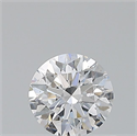 Natural Diamond 0.40 Carats, Round with Excellent Cut, D Color, SI2 Clarity and Certified by GIA