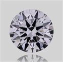 Natural Diamond 0.41 Carats, Round with Excellent Cut, F Color, SI2 Clarity and Certified by GIA