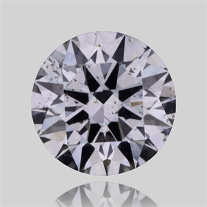 Picture of Natural Diamond 0.41 Carats, Round with Excellent Cut, F Color, SI2 Clarity and Certified by GIA