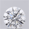 Natural Diamond 1.70 Carats, Round with Excellent Cut, F Color, VVS2 Clarity and Certified by GIA