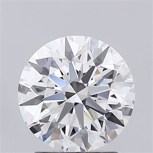 Picture of Natural Diamond 1.70 Carats, Round with Excellent Cut, F Color, VVS2 Clarity and Certified by GIA