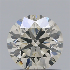 Picture of Natural Diamond 0.71 Carats, Round with Excellent Cut, J Color, SI2 Clarity and Certified by IGI