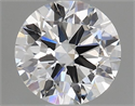 Natural Diamond 0.46 Carats, Round with Excellent Cut, H Color, VS1 Clarity and Certified by GIA