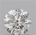 Natural Diamond 0.70 Carats, Round with Very Good Cut, H Color, I1 Clarity and Certified by IGI