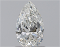 Natural Diamond 0.70 Carats, Pear with  Cut, H Color, SI1 Clarity and Certified by GIA