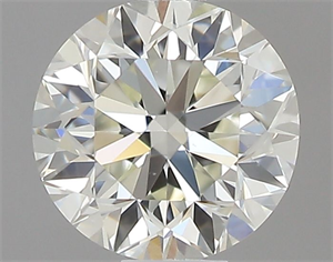 Picture of Natural Diamond 0.40 Carats, Round with Very Good Cut, I Color, VS1 Clarity and Certified by IGI