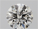 Natural Diamond 0.40 Carats, Round with Very Good Cut, H Color, VS2 Clarity and Certified by GIA