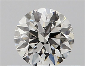 Picture of Natural Diamond 0.40 Carats, Round with Very Good Cut, H Color, VS2 Clarity and Certified by GIA