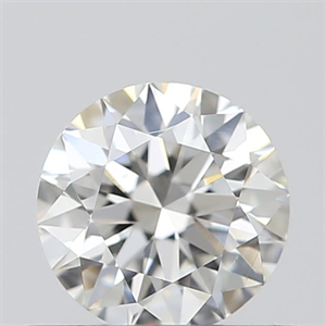 Picture of Natural Diamond 0.45 Carats, Round with Excellent Cut, I Color, VS2 Clarity and Certified by GIA