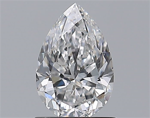 Picture of Natural Diamond 1.01 Carats, Pear with  Cut, E Color, VS1 Clarity and Certified by GIA