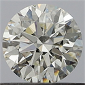 Natural Diamond 0.40 Carats, Round with Excellent Cut, H Color, SI1 Clarity and Certified by GIA