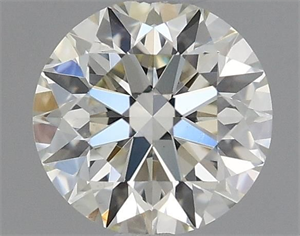 Picture of Natural Diamond 0.47 Carats, Round with Excellent Cut, J Color, VS1 Clarity and Certified by IGI