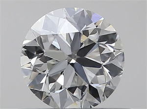 Picture of Natural Diamond 0.40 Carats, Round with Very Good Cut, H Color, VS1 Clarity and Certified by GIA