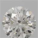 Natural Diamond 0.40 Carats, Round with Excellent Cut, K Color, SI2 Clarity and Certified by GIA